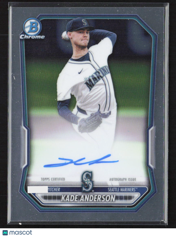 2026 Bowman Chrome Kade Anderson #CPA-KA
