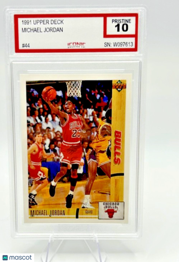 1991 Upper Deck Michael Jordan #44 [Base] Base Set 10