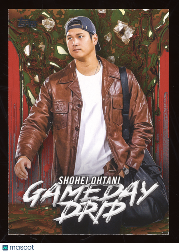 2026 Topps Celebration Gameday Drip Shohei Ohtani #GD-2 Red /5