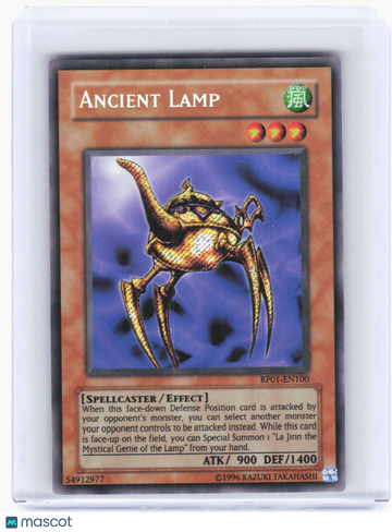 Retro Pack Ancient Lamp Foil Secret Rare (Lightly Played) #RP01-EN100