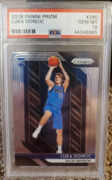 Luka Doncic Prizm PSA 10