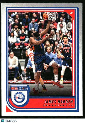 2022-23 Hoops James Harden #29 Philadelphia 76ers