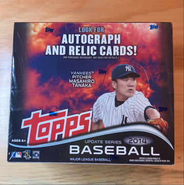 2014 Topps Update Sealed Retail Box Betts deGrom Rookie !