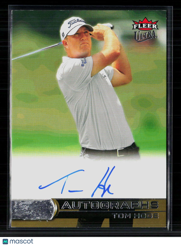 2021 Fleer Ultra Golf Autographs Tom Hoge #A-TH