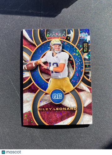Riley Leonard 2024 Wild Card Rookie Jersey Number