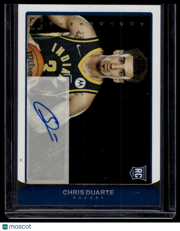 2021-22 Panini Photogenic Chris Duarte #RS-DUA Rookie Signatures AU