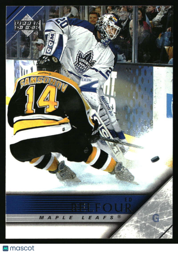 2005-06 Upper Deck Ed Belfour #422 Toronto Maple Leafs