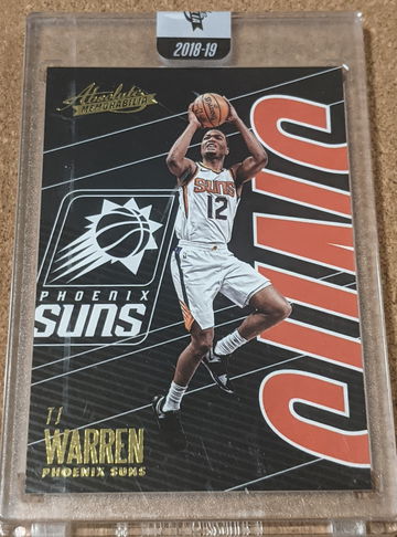 2018-19 Absolute Basketball 🏀 TJ Warren Encased Uncirculated #38 Suns Pacers.