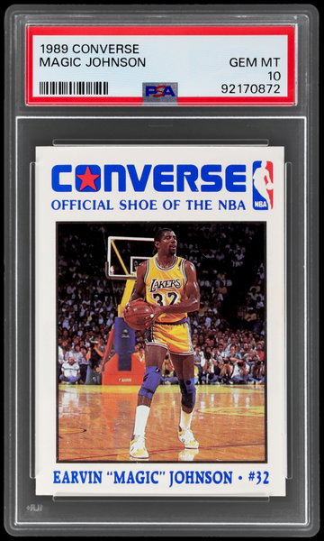 1989 Converse Magic Johnson PSA 10
