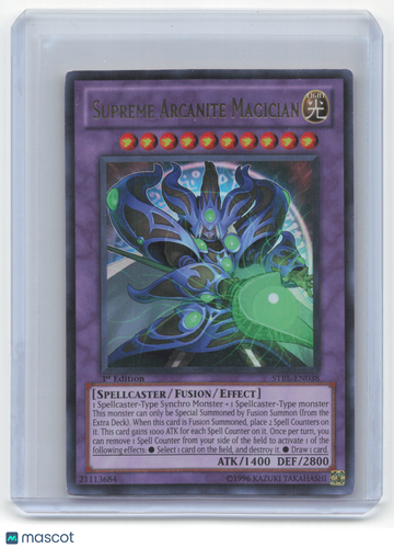 Starstrike Blast Supreme Arcanite Magician Foil Ultra Rare Near Mint #STBL-EN038