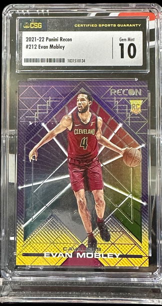 2021 Panini Recon Evan Mobley RC