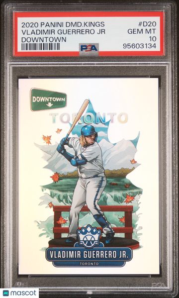 2020 Panini Diamond Kings Downtown Vladimir Guerrero JR #D20 PSA 10