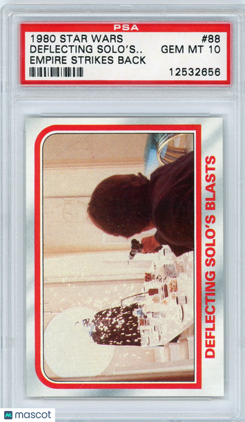 1980 Star Wars Empire Strikes Back Deflecting Solo's.. . #88 PSA 10