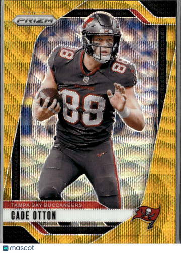 2024 Panini Prizm Cade Otton #271 Gold /10