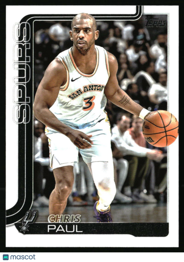 2025-26 Topps Chris Paul #198 San Antonio Spurs