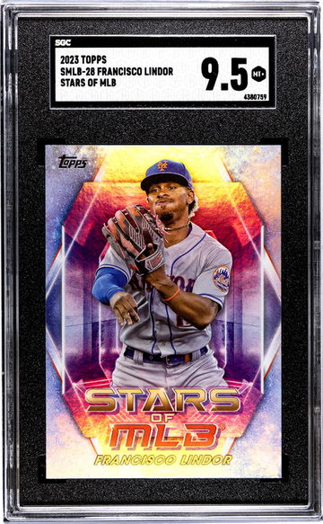 2023 Topps #SMLB-28 Francisco Lindor Stars of MLB SGC 9.5