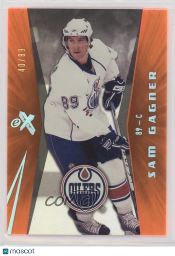 2008-09 Fleer Ultra - eX - Orange Essential Credentials Sam Gagner #ex23 Orange Essential Credentials 40/89