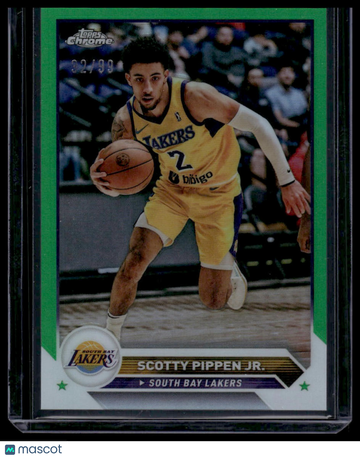 2024 Topps Chrome G League Scotty Pippen Jr. #84 Green /99