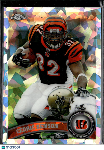 Cedric Benson 2005 Topps Chrome Atomic Refractor Cincinnati Bengals
