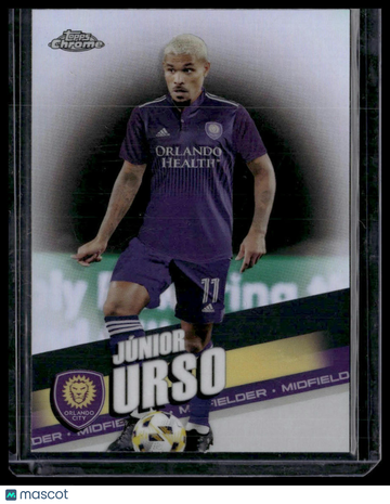 2022 Topps Chrome MLS Júnior Urso #64 Refractor