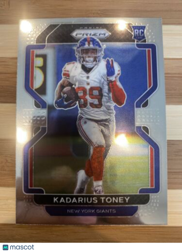🔥2021 Panini Prizm Kadarius Toney Base Rookie RC #342 Giants Gators
