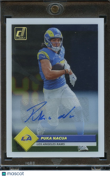 2023 Panini Clearly Donruss Puka Nacua Rookie Donruss