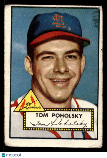 1952 Topps Tom Poholsky #242 RC