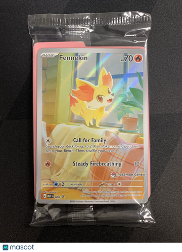 2026 Mega Evolution Chaos Rising Fennekin Holo one gold star #080