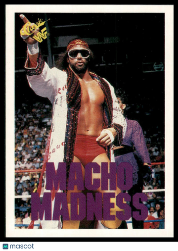 1989 Classic WWF Macho King" Randy Savage #126