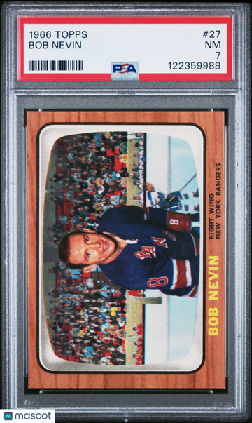 1966 Topps Bob Nevin #27 PSA 7