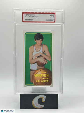 1970 Topps Pete Maravich #123 PSA 7