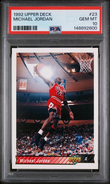 1992 Upper Deck Michael Jordan #23 PSA 10
