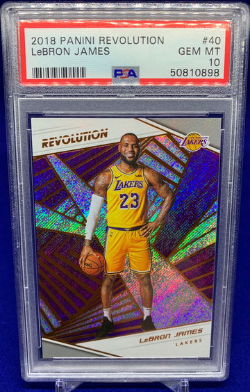 2018 Panini Revolution - Lebron James - PSA 10