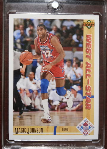 Magic Johnson All star 91-92