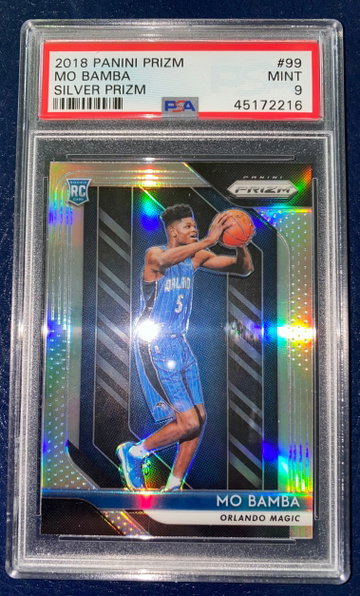 Mo Bamba 2018/19 Panini Prizm Silver #99 PSA 9 