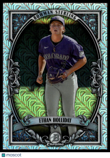 2026 Bowman Ethan Holliday #BST-11 Bowman Sterling Mega Box Refractor