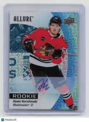 2023-24 Upper Deck Allure Kevin Korchinski #121 Blue Line Auto /35 Rookie