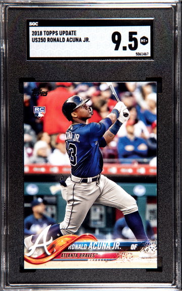 2018 Topps Update Ronald Acuna Jr. SGC