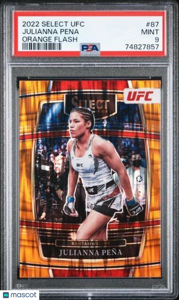 2022 Panini Select UFC Julianna Pena PSA 9