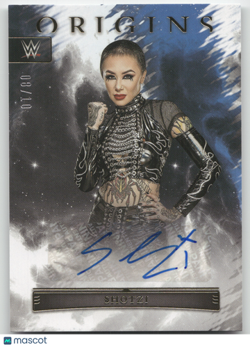 2023 Panini Chronicles WWE Origins Autographs Shotzi #OA-SHZ Gold /10