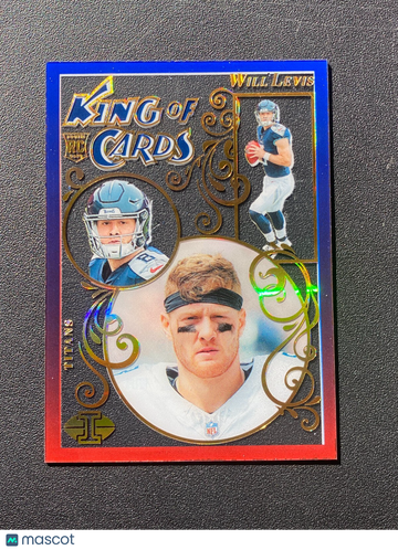 2023 Panini Illusions Will Levis Blue Rookie