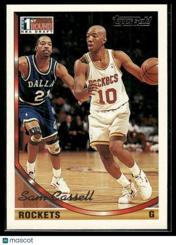 1993-94 Topps Sam Cassell #301 Gold RC