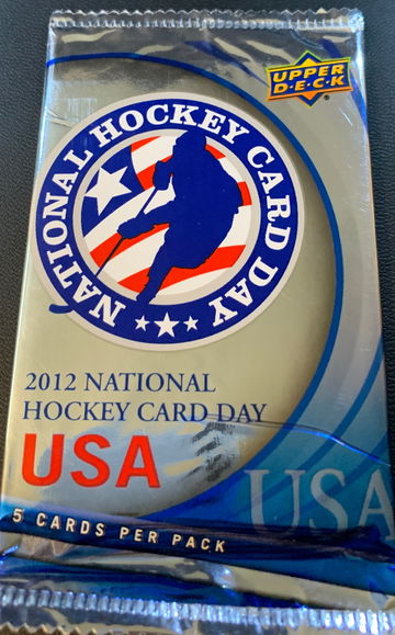 2012 Upper Deck National Hockey Card Day - 5 Cards