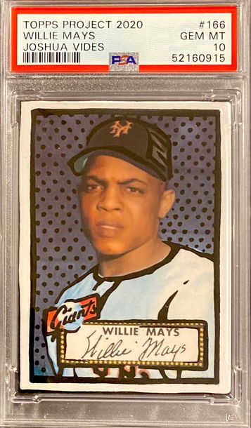 Topps Project 2020 Willie Mays PSA 10!