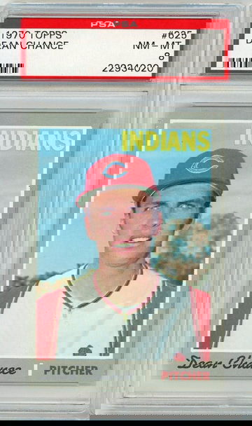 1970 Topps Dean Chance #625 PSA 8 P1227