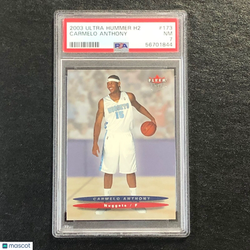 2003 Ultra Hummer H2 Carmelo Anthony #173 PSA 7