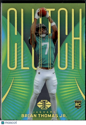 2024 Panini Illusions Clutch Brian Thomas Jr. #No. 6 /10 RC