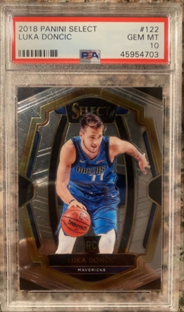 Luka Doncic 2018 Panini Select PSA10