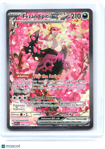 Ascended Heroes Fezandipiti ex Holo Special Illustration Rare #88/64