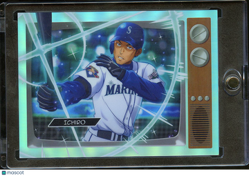2025 Topps Bowman Anime Ichiro #BA-14 Refractor